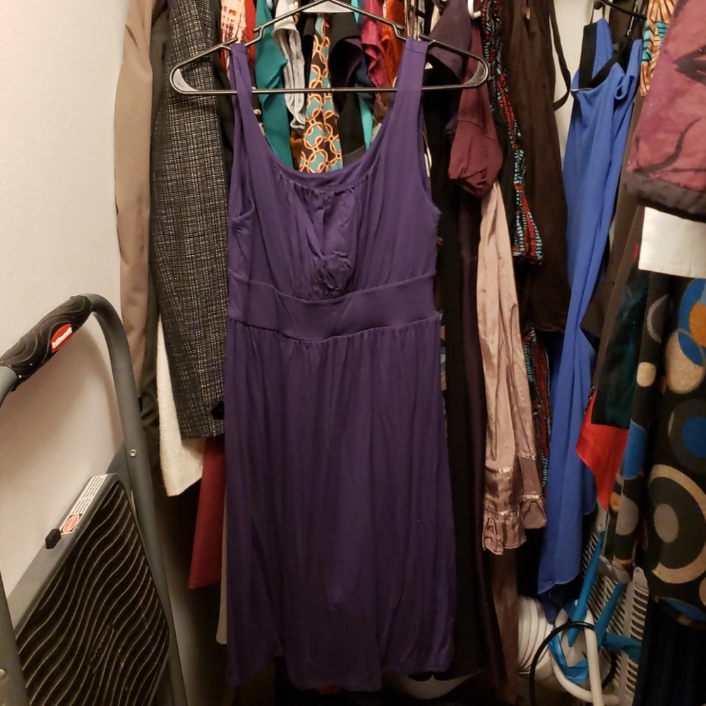 Purple dress
